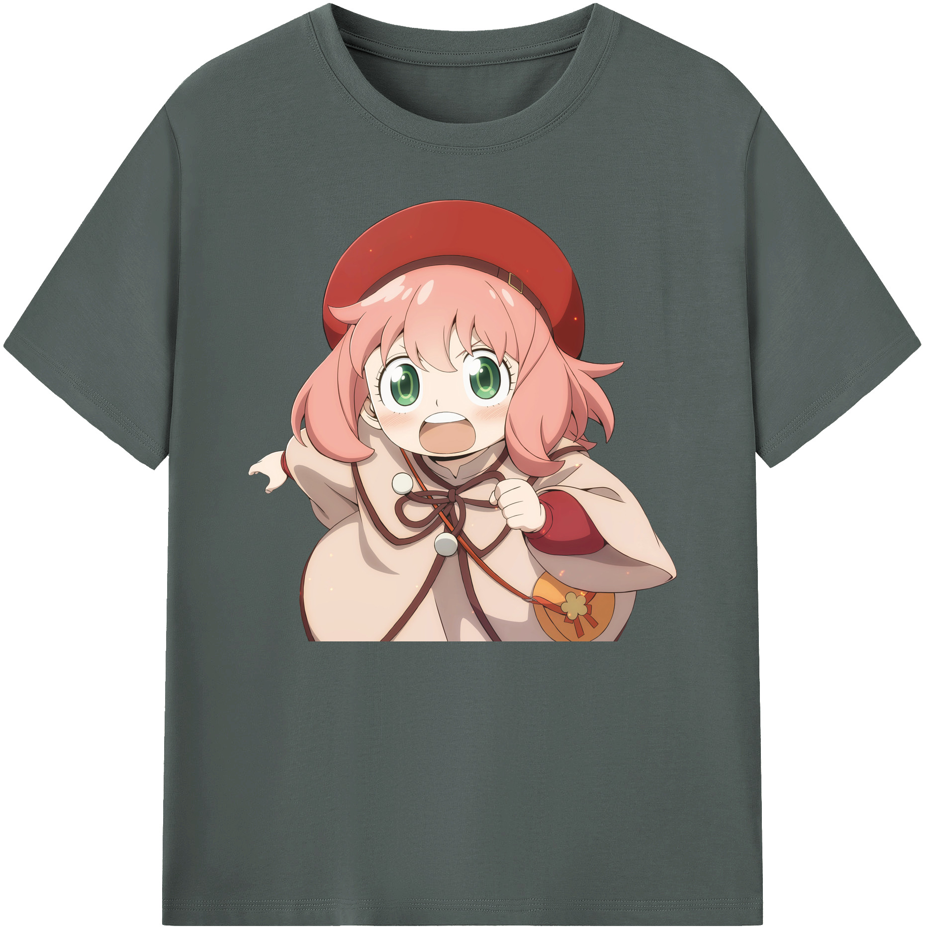（画像用） SPY×FAMILY间谍家家酒 綿100％ メンズ半袖Tシャツ｜肌触りやわらか＆通気性